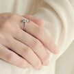 Silver Ring Dragonfly Ring Female Forest Sweet Diamond Ring