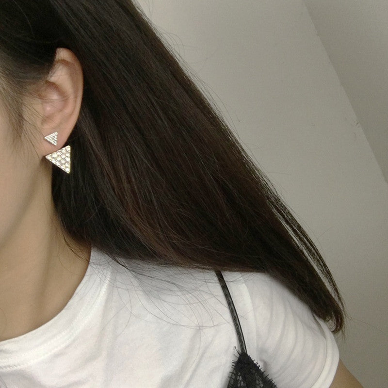 Triangle ladies earrings