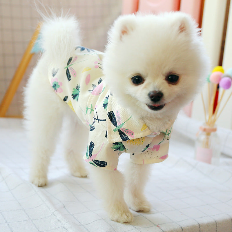 Dog than the bear pomei thin summer cute shirt