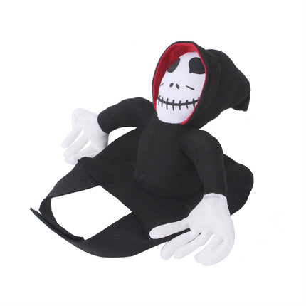 Pet Cosplay Costume Clothes Spider Pumpkin Vest