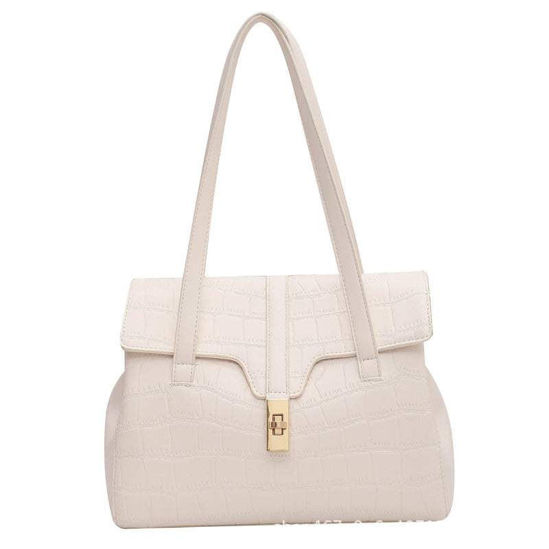 Alpcamers Trendy Texture Portable Women's Bag Single Shoulder