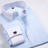 Men's cufflink shirt business