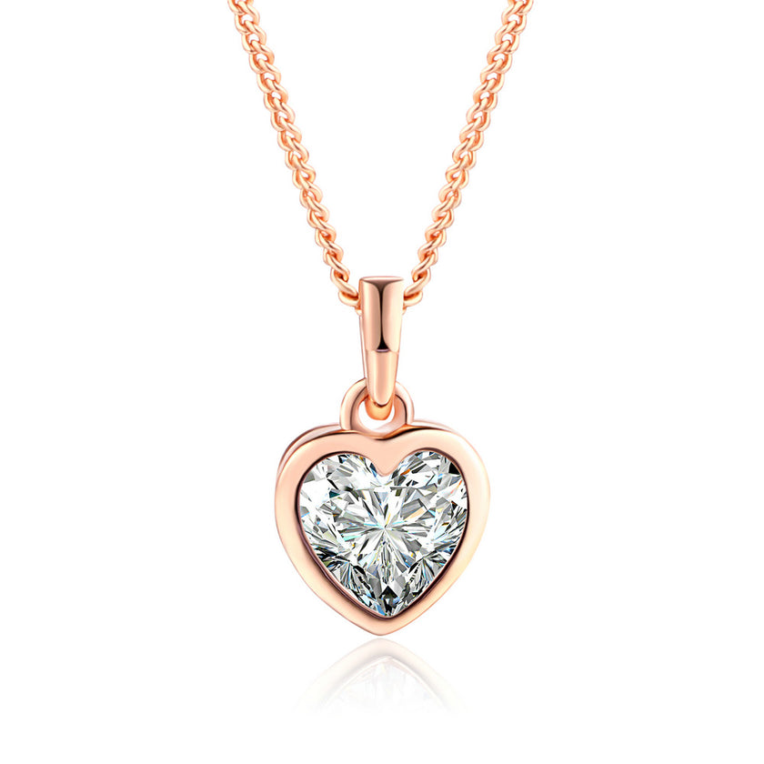 Heart pendant necklace