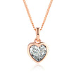 Heart pendant necklace