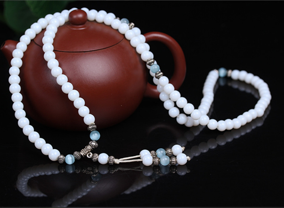 Natural crystal multi-layer bracelet