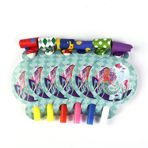 Disposable knife, fork, spoon, paper cup, paper plate