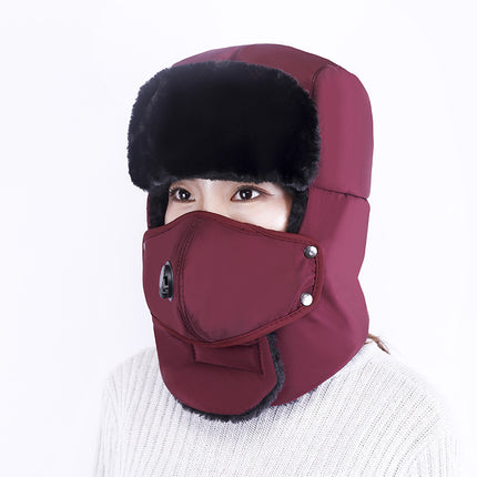 Ear windproof Lei Feng hat