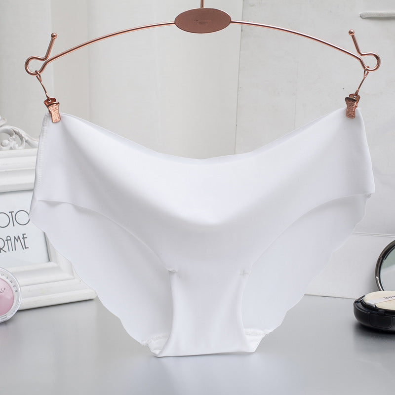 women's underwear wave waist low waist cotton briefs