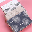 Fabric notebook and notebook