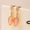 Simple opal boutique earrings