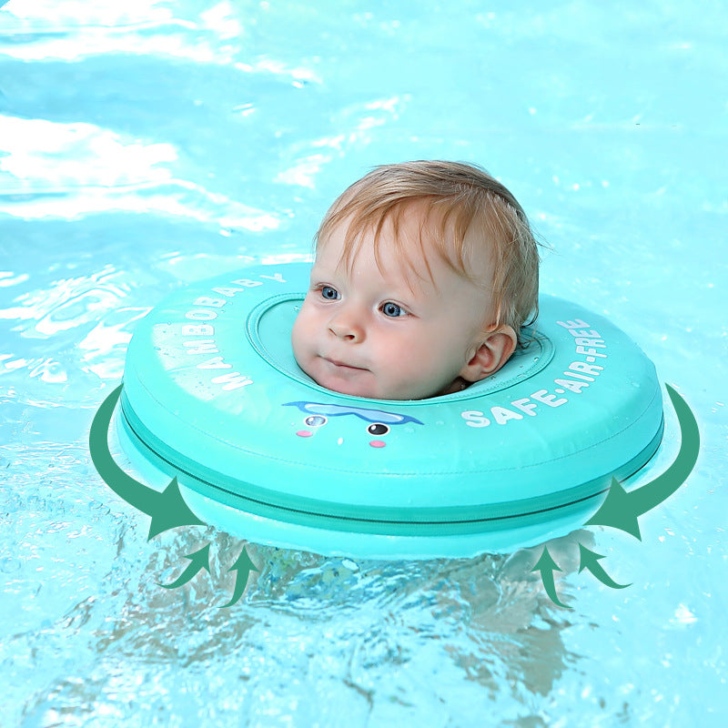 Baby swimming ring neck ring kids swimming tool protector for newborn and toddler