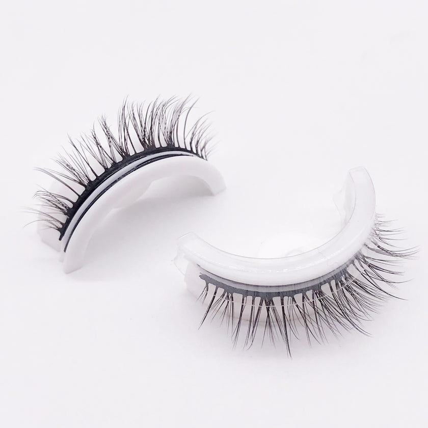 Reusable 3D silk Mink Lashes Natural False Eyelashes
