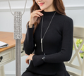 Korean fashion accessories, sweater chain, Crystal Snowflake Necklace, long necklace necklace, tassel sweater chain