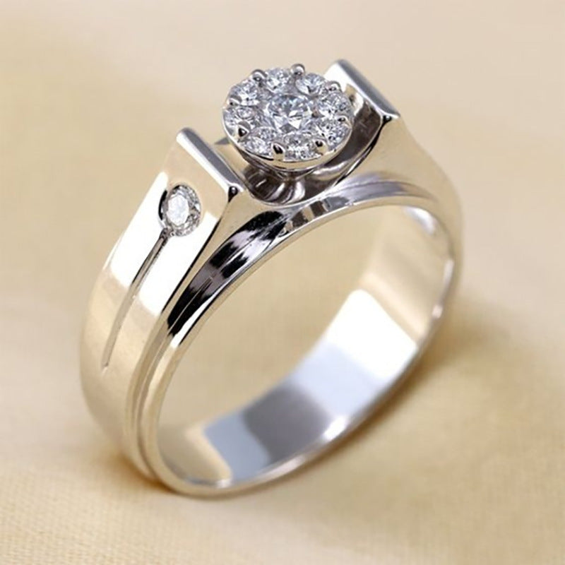 Double Heart Diamond Ring