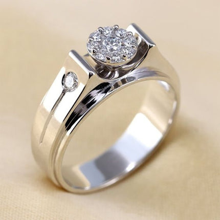 Double Heart Diamond Ring