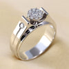 Double Heart Diamond Ring