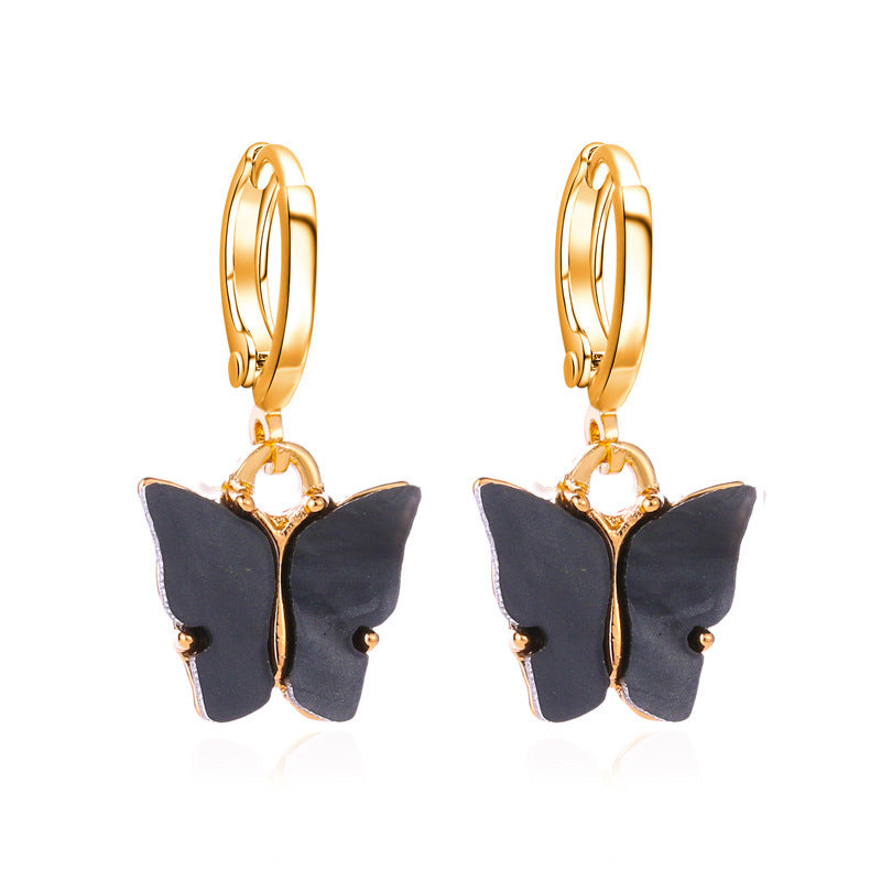 Diamond circle matte earrings earrings Japan and South Korea simple charm full diamond fashion wild earrings