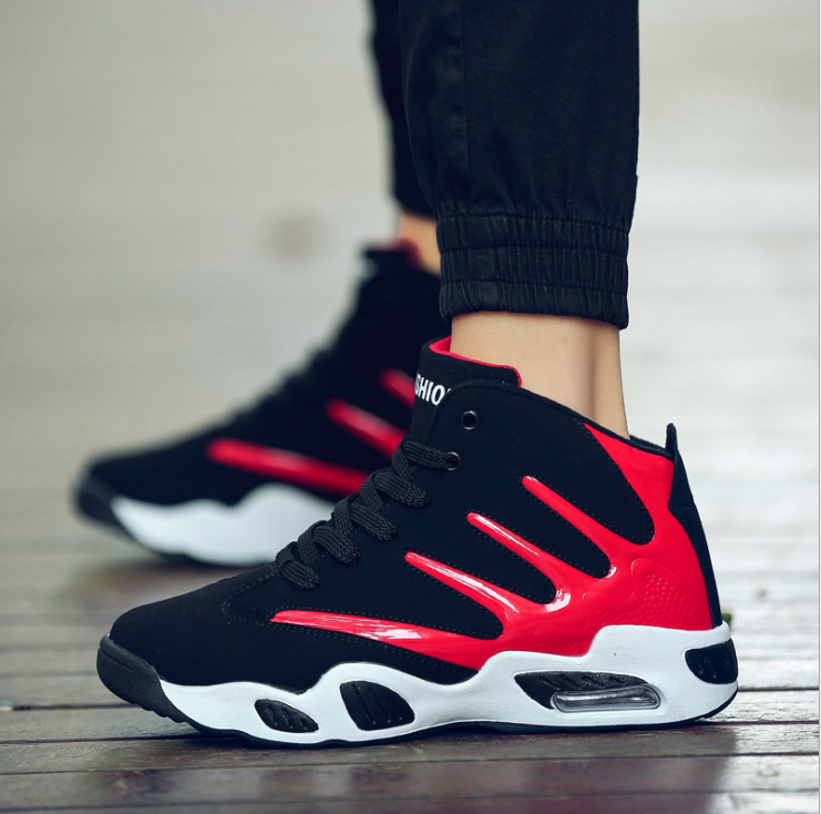 Men Air Cushion Basketball Shoes Wear-resistant Sneakers for men basket hommel Basketball Boots sneakers men