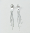 Long tassel earrings hypoallergenic crystal earrings