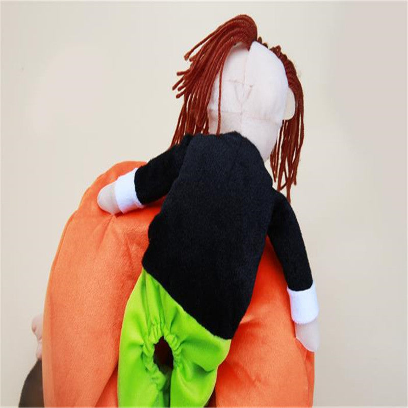 Pet Cute Pumpkin Decorations for Dog Clothes dress up