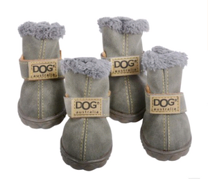 Dog Thick Snow Boots Keep Warm Teddy Autumn   Shoes