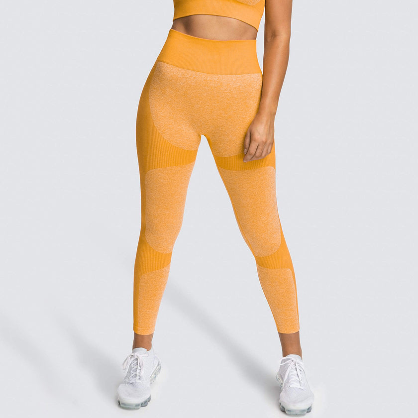 Seamless Knitted Hip Sweat-absorbent Yoga Pants
