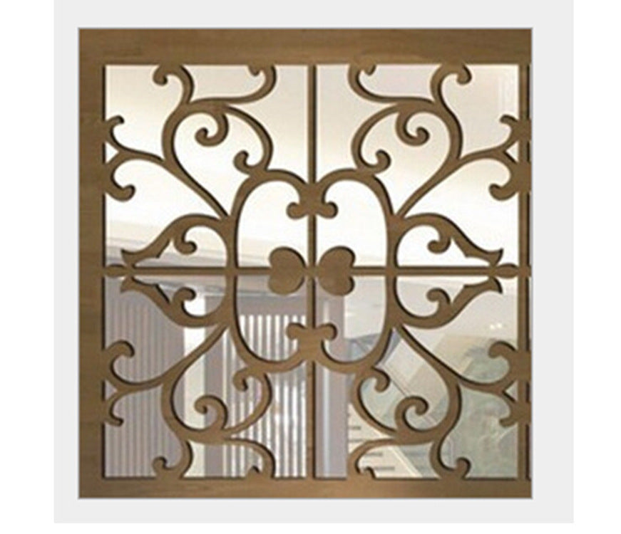 Acrylic Mirror Wall Stickers Wedding Room Bedside Makeup Mirror