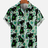 Men's Fashion Casual Print Short-sleeved Top