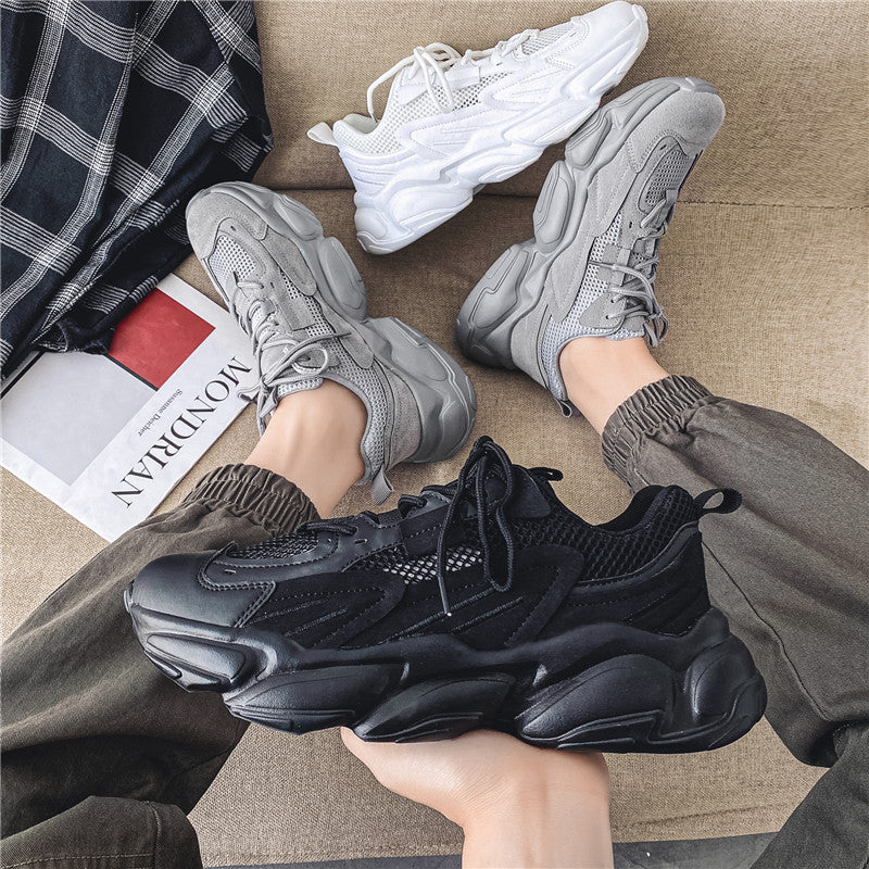 Breathable All-match Old Shoes Deep Mouth Mesh Increased