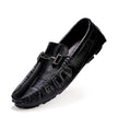 Casual Leather Shoes British Large Size Breathable Men's Peas Shoes