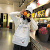 New Fashion Joker Simple Solid Color Backpack