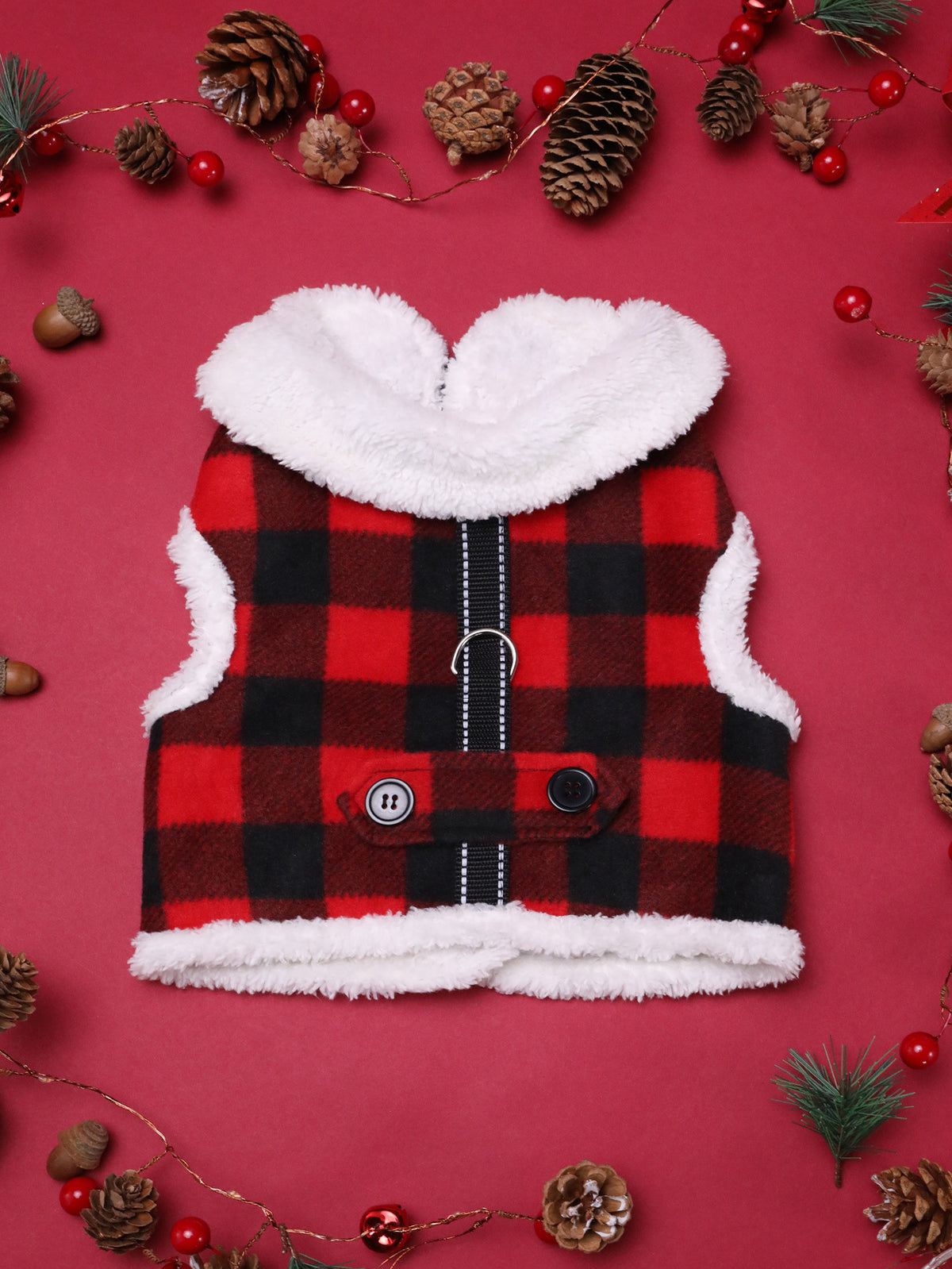 Alpscommerce Small Dog cute Clothes Thickened Dog dress up