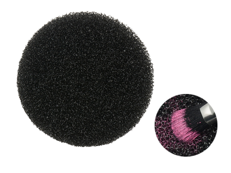 Cleaning Makeup Brush Sponge Cleaning Box Portable Makeup Cleaning Pad Makeup Brush Cleaning Box