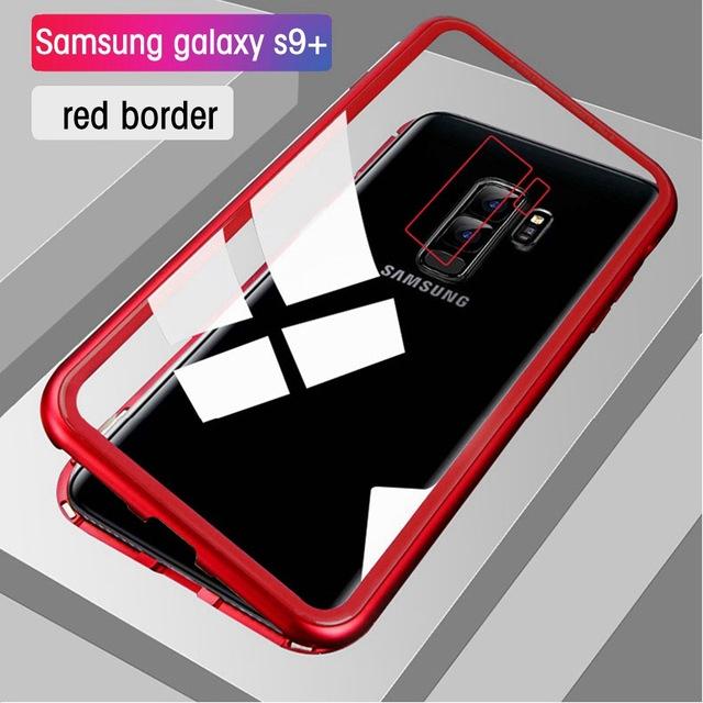 Metal magnetic king mobile phone case