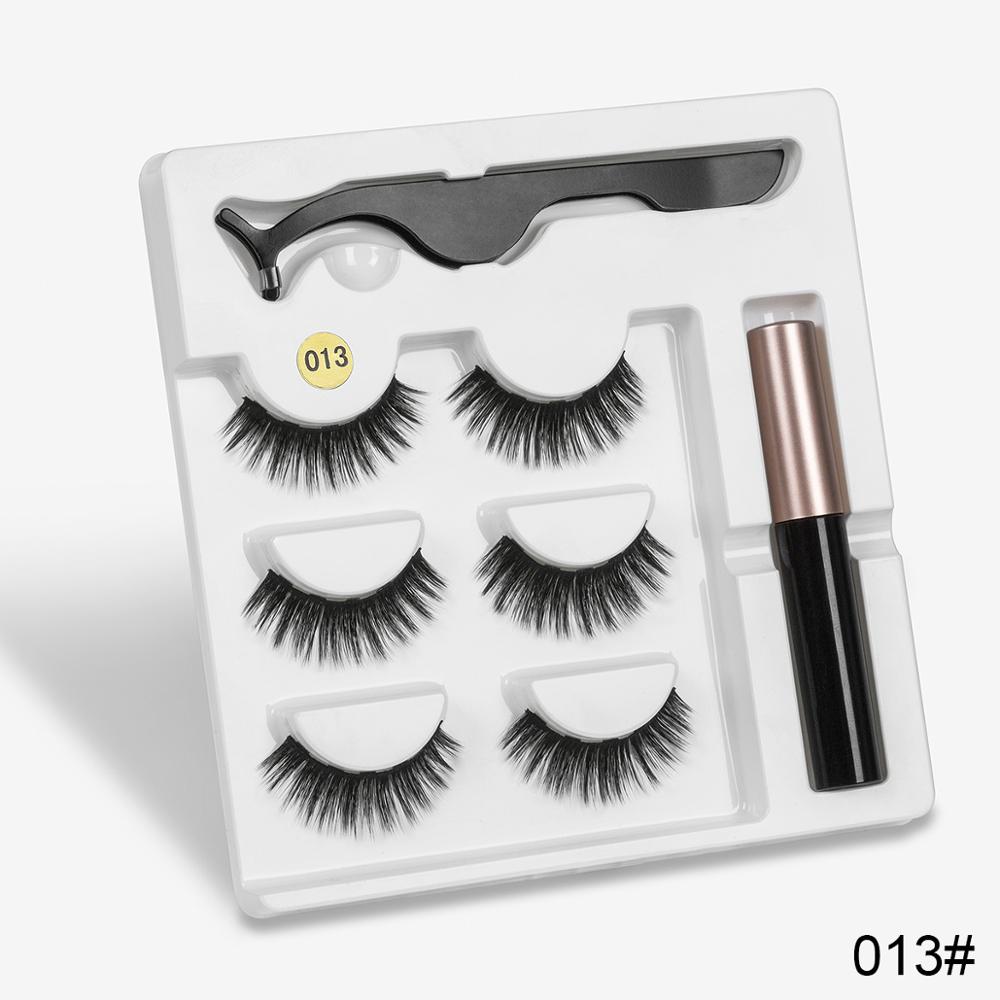 Magnetic false eyelashes