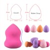 4 Pcs/Bag Wet And Dry Dual Cosmetic Puff