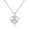 I have you in my heart Korean heart pendant