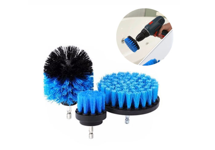Clean Kitchen Floor, Multifunctional Electric Drill Brush For Automobile Tires