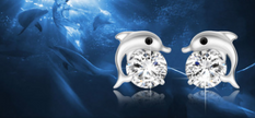 Hot Style Dolphin Earrings For Korean Vogue Earrings