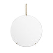 Nordic minimalist style wall-mounted round mirror