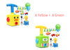 Power Balloon Launch Tower Toy Puzzle Fun Education Inertia Air Power Balloon Car Science Experimen Toy for Children Gift