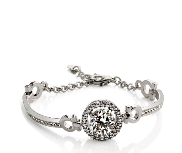 Hearts and Arrows Zirconium Bracelet