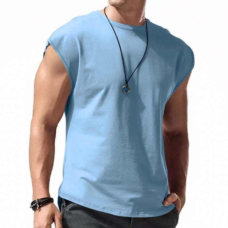 Men's Summer Sleeveless T-shirt And Camisole top