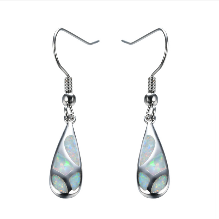 Opal Drop Earrings