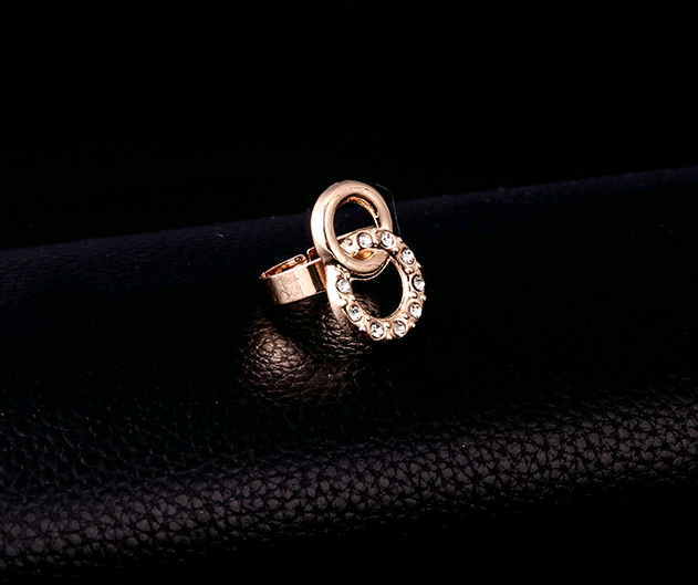 Necklace Earrings Bracelet Ring Jewelry Set 18K Jewelry Four-piece Set