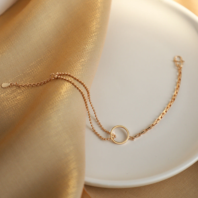 Women's geometric temperament hollow bracelet