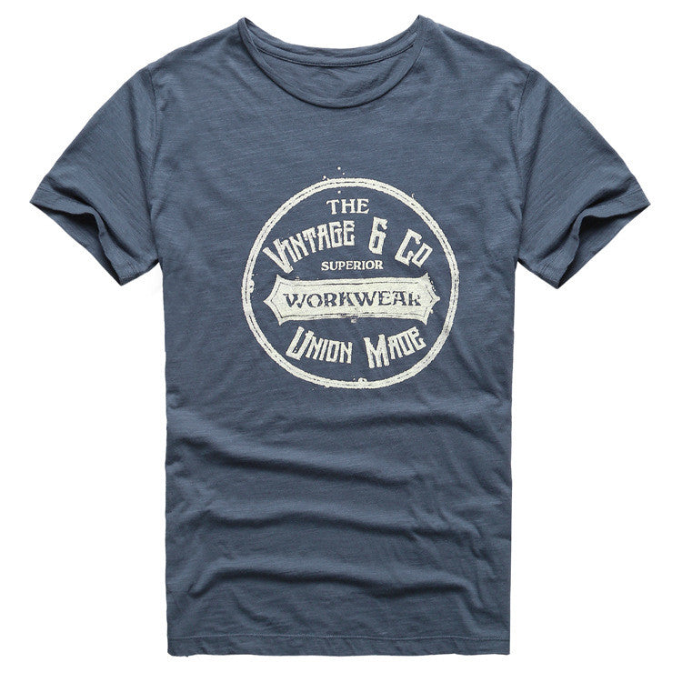 Men Printing Short Sleeve