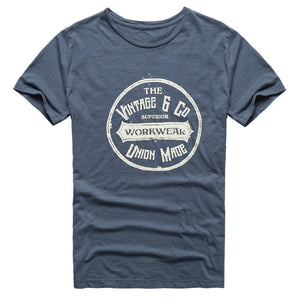 Men Printing Short Sleeve