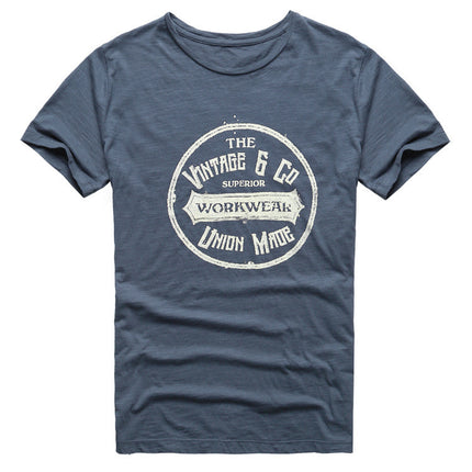 Men Printing Short Sleeve