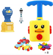 Power Balloon Launch Tower Toy Puzzle Fun Education Inertia Air Power Balloon Car Science Experimen Toy for Children Gift